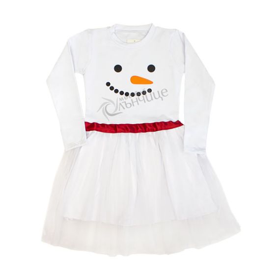 Коледна рокля - Снежна кралица