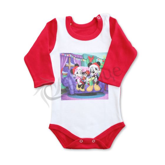 Боди с дълъг ръкав Коледа