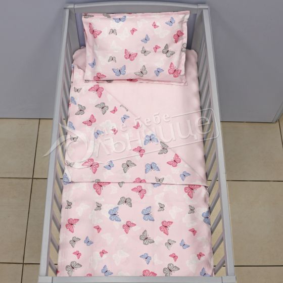 Комплект чаршафи Butterflies