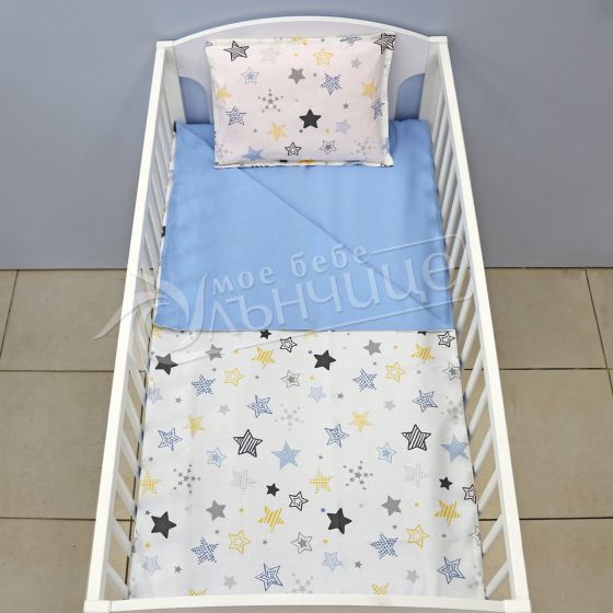 Комплект чаршафи Blue Stars
