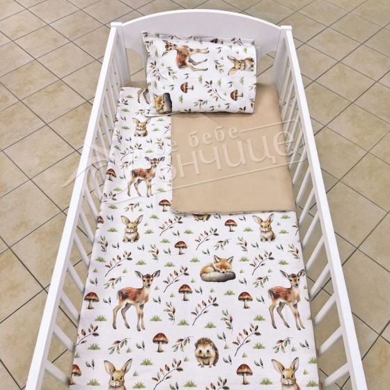 Комплект чаршафи Forest Animals