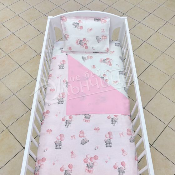 Комплект чаршафи Balloon Dream Pink