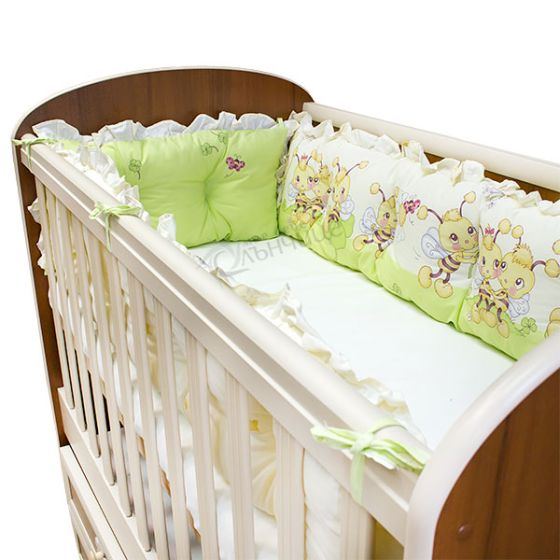 Комплект обиколници за креватче - Пчелички