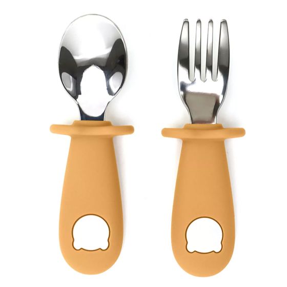 Комплект прибори виличка и лъжичка - Горчица