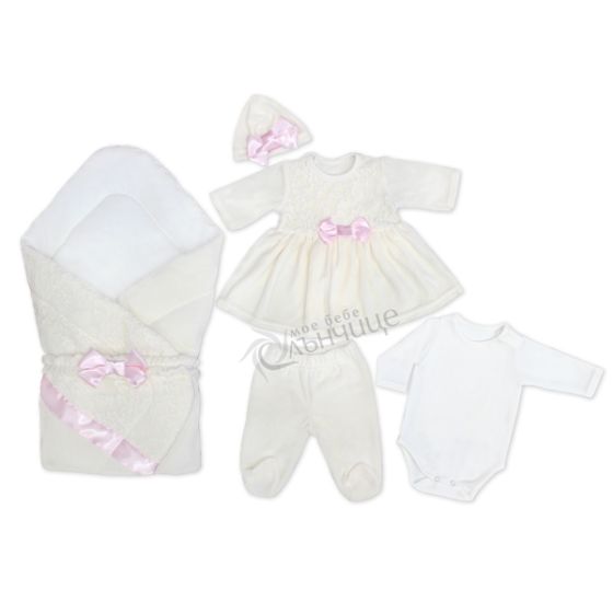 Комплект за изписване от 6 части - Little Lady Pink