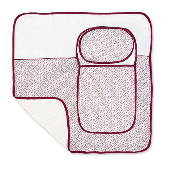 Комплект за количка три части White Rose