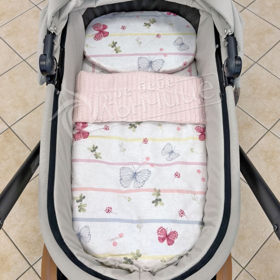Комплект за количка Butterfly Strips Vintage - Есен/Зима