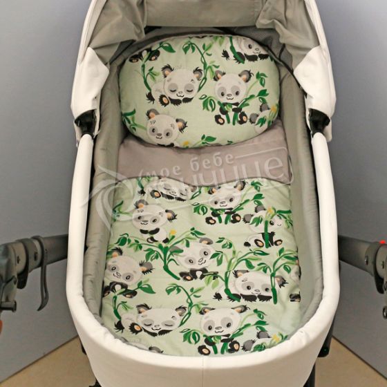 Пролетен комплект за количка - Green Panda