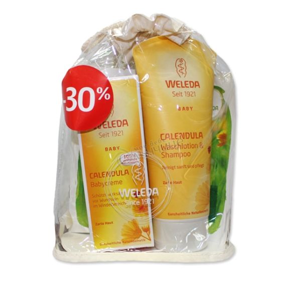 Комплект Душ гел шампоан - 200 мл. и Крем против подсичане - 75 мл. - WELEDA