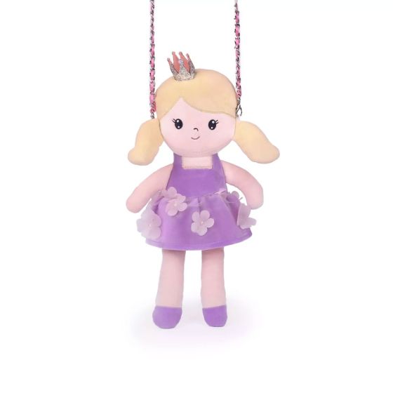 Кукла чанта с корона - руса