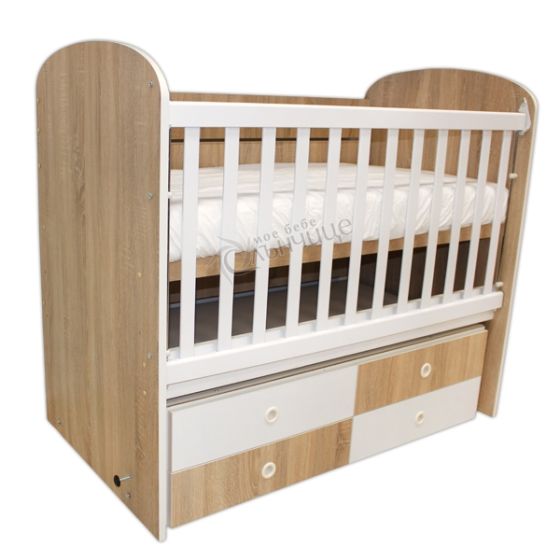 Легло Диана Woody - люлка с четири чекмеджета