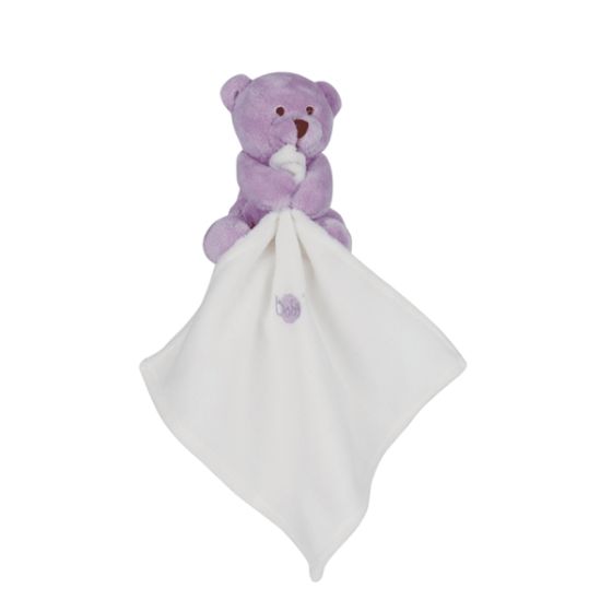 Мече с Дуду за гушкане Лилав - BabyNat