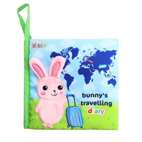Мека книжка-дневник зайче Du-Du - Jollybaby