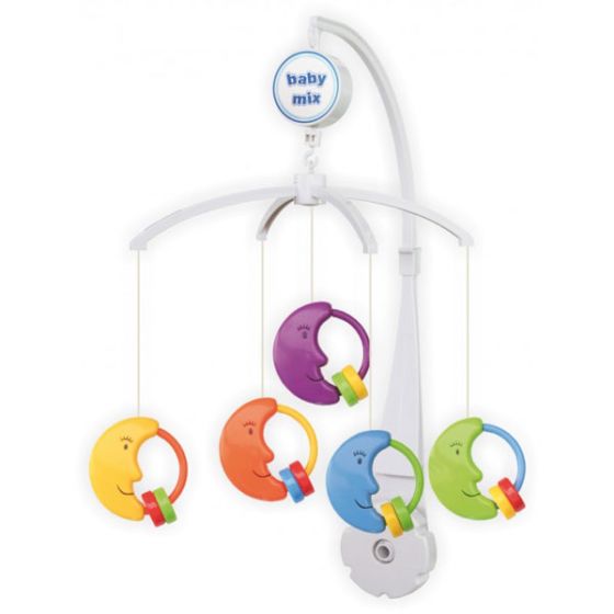 Музикална играчка за легло Лунички - BABY MIX