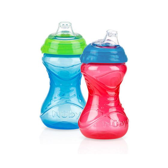 Нетечаща чаша с мек накрайник 6+ NUBY