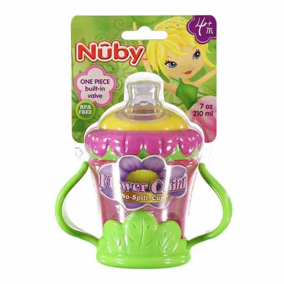 Нетечаща чаша с мек накрайник 4+ NUBY