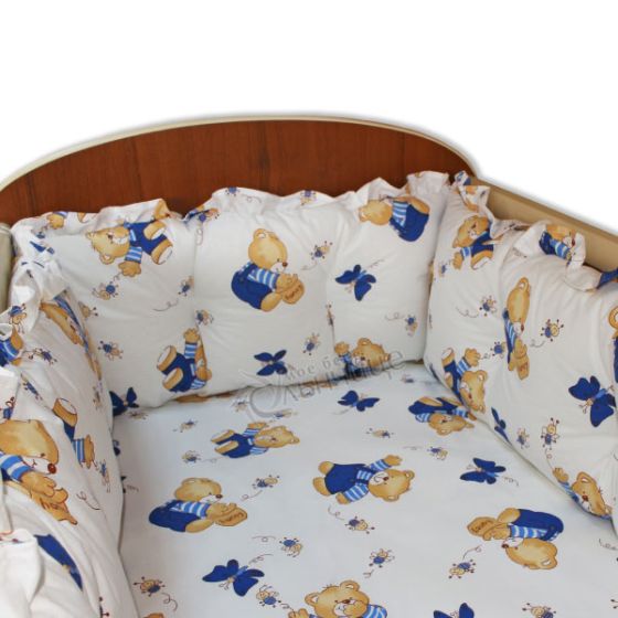 Комплект обиколници за креватче - HONEY