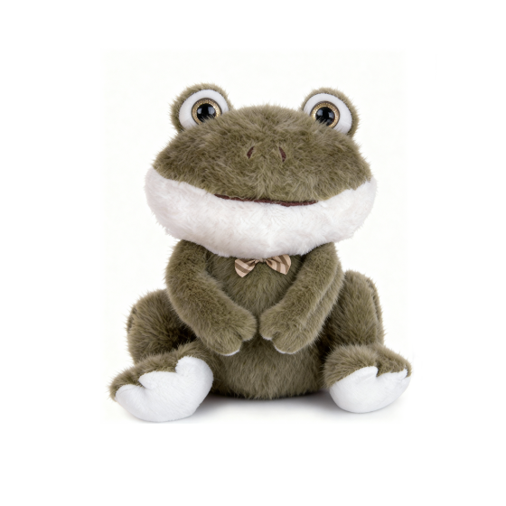 Плюшена играчка Жаба с папийонка - 26 см