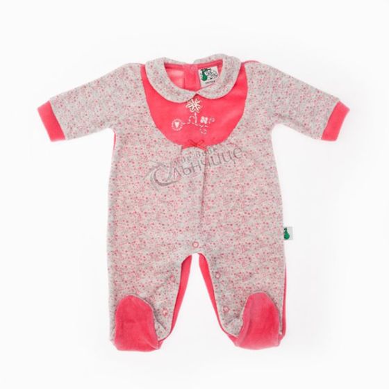 Плюшен гащеризон Корал