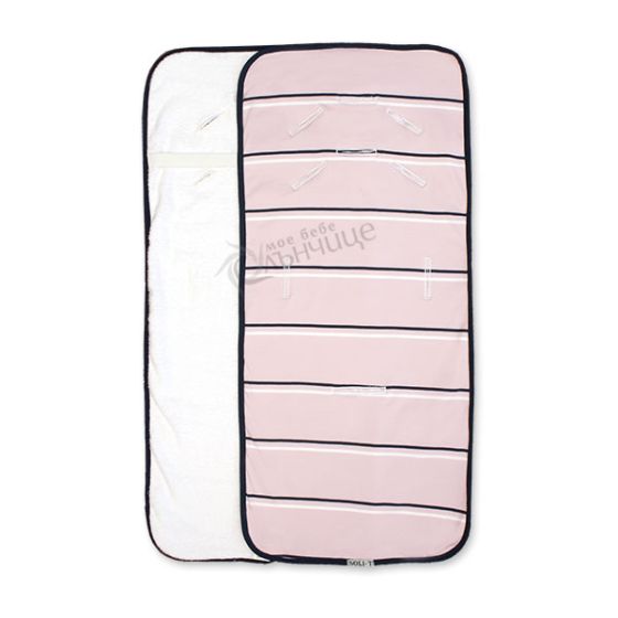 Подложка за количка с хавлиен гръб - Violet