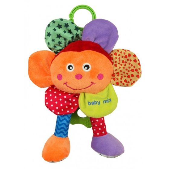 Плюшена музикална играчка Цвете - BABY MIX