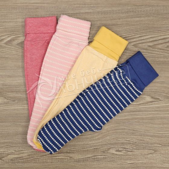 Бебешки ританки Stripe - Topolino 