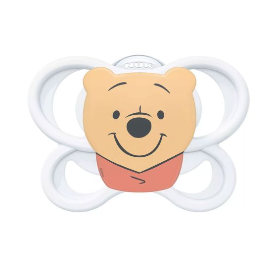 Силиконова залъгалка NUK Perfect Match AIR Мечо Пух 0-6м. + кутийка