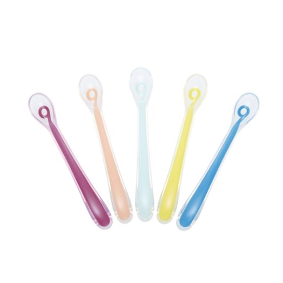Комплект силиконови лъжички за хранене - Babymoov