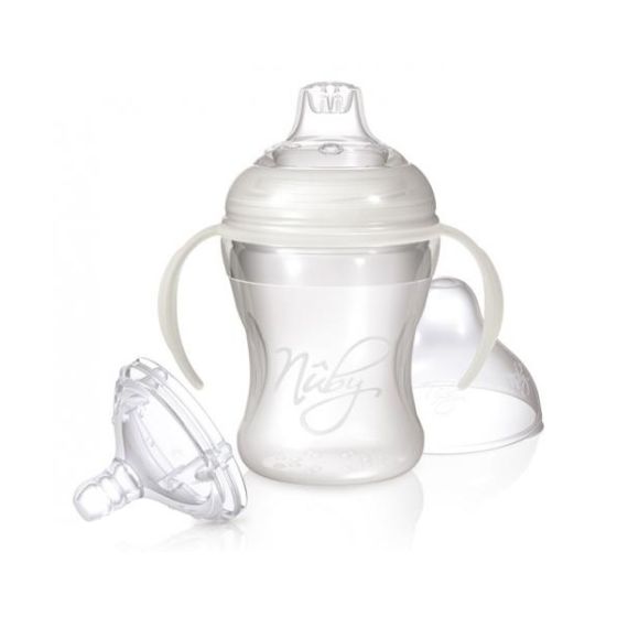  Силиконово шише с дръжки NATURAL TOUCH