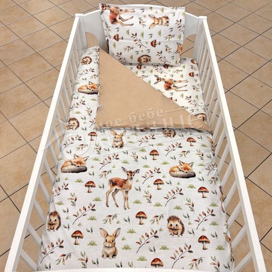 Спален комплект от три части - Forest Animals