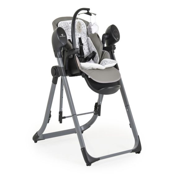 Стол за хранене - люлка - Nirvana - Cangaroo - Grey