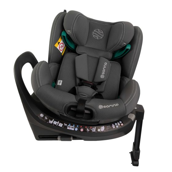 Стол за кола Aurora Grey I-Size 40-150 см - Sorino