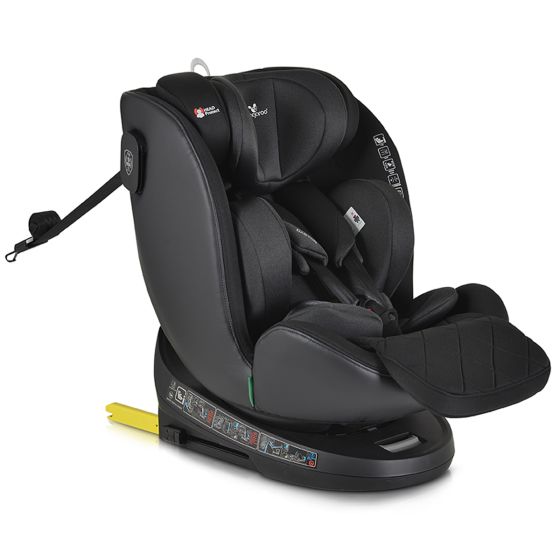 Стол за кола Castor I-SIZE 40-150см - черен