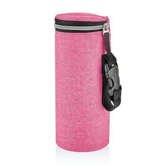 Термо чанта за шише Baby Jem цвят розов