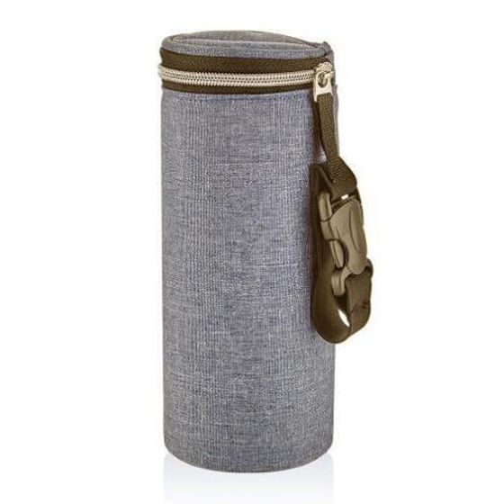 Термо чанта за шише Baby Jem цвят сив