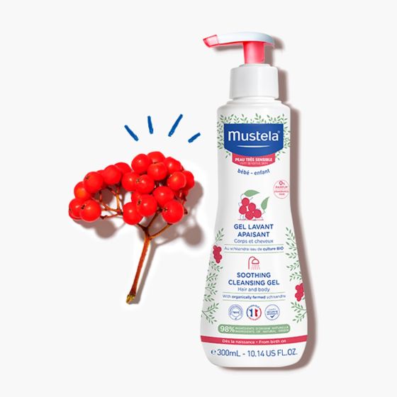 Успокояващ измиващ гел 300 мл - Mustela