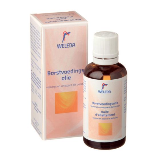  Масло за гърди по време на кърмене WELEDA