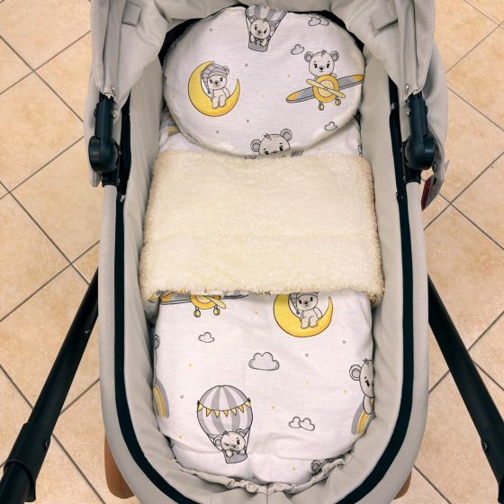 Зимен комплект за количка - Bear in the sky