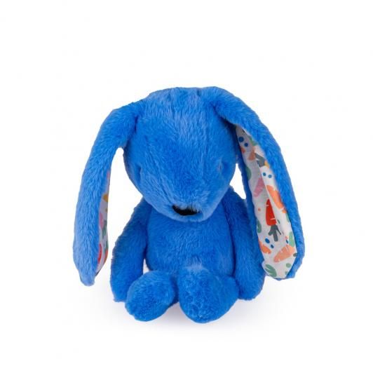Мека играчка за гушкане Rabbit син