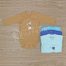 Бебешко боди Hug Me Boy - Topolino 