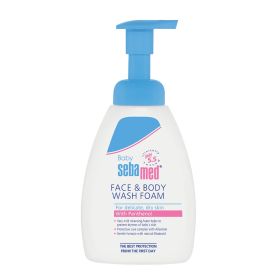 Бебешка измивна пяна за лице и тяло 400 мл - Sebamed