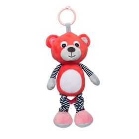 Мека музикална играчка BEARS - корал