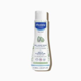 Нежен Измиващ гел за коса и тяло с авокадо 200 мл - Mustela
