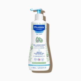 Нежен Измиващ гел за коса и тяло с авокадо 500 мл - Mustela