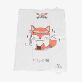 Сгъваема преносима подложка за повиване Wild and free-Fox