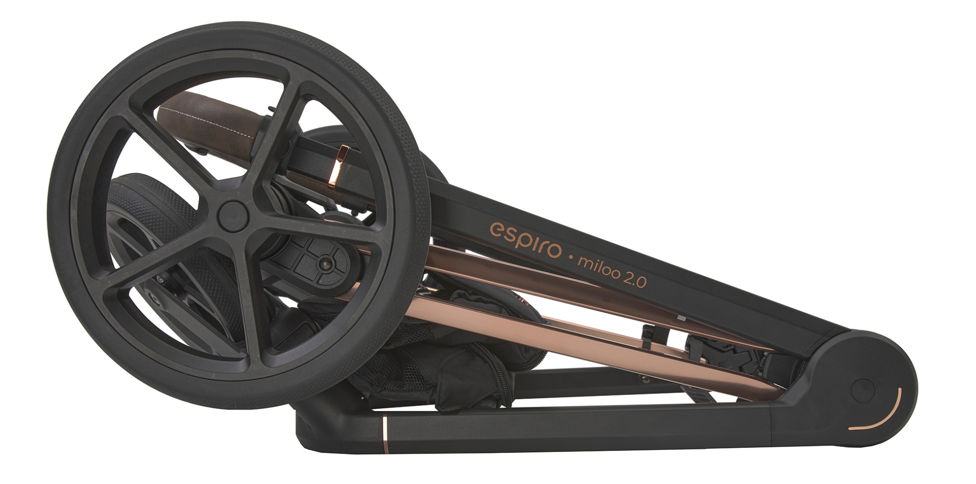 Бебешка количка Espiro Miloo 2.0 Tasty Cappuccino рама